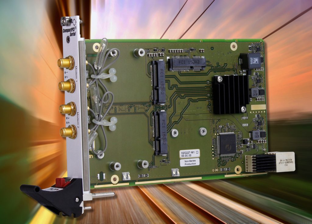 Robuster PCIe-Mini-Card-Carrier auf CompactPCI Serial | IoT Design