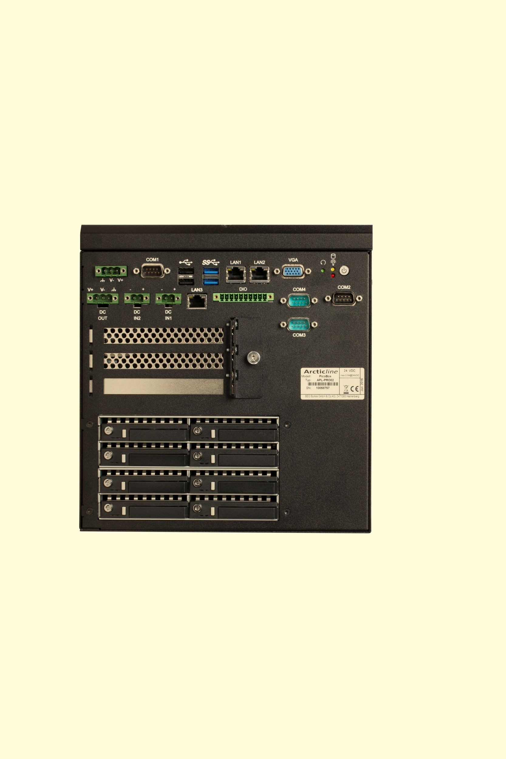 Power-NAS-Rechner mit Intel i5-Prozessor