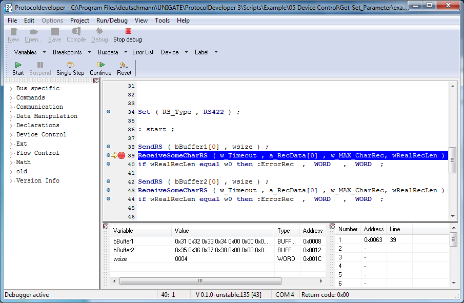 Applikationen abbilden