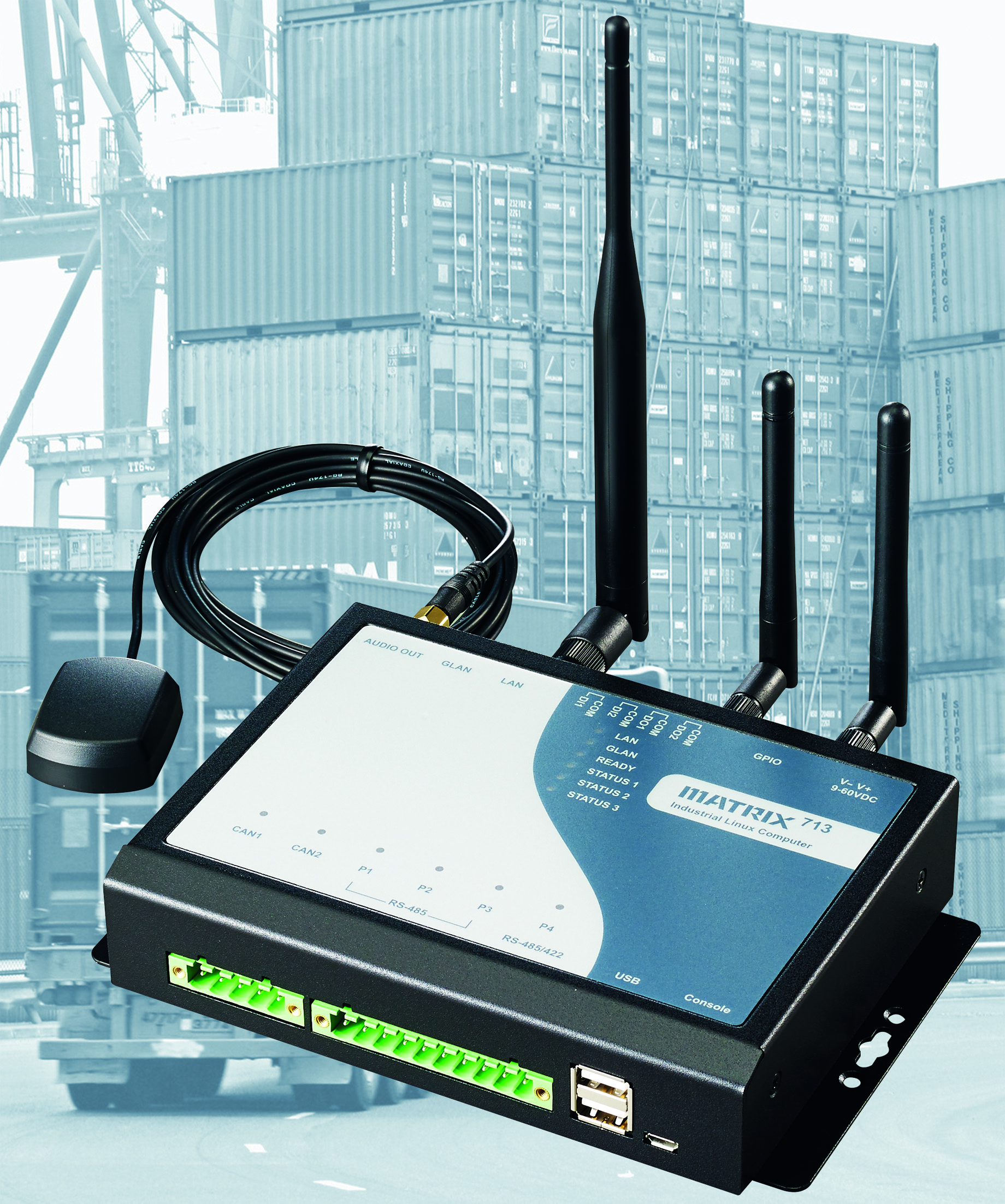 Industrie-Gateway mit LTE (4G), WLAN und GBit-LAN