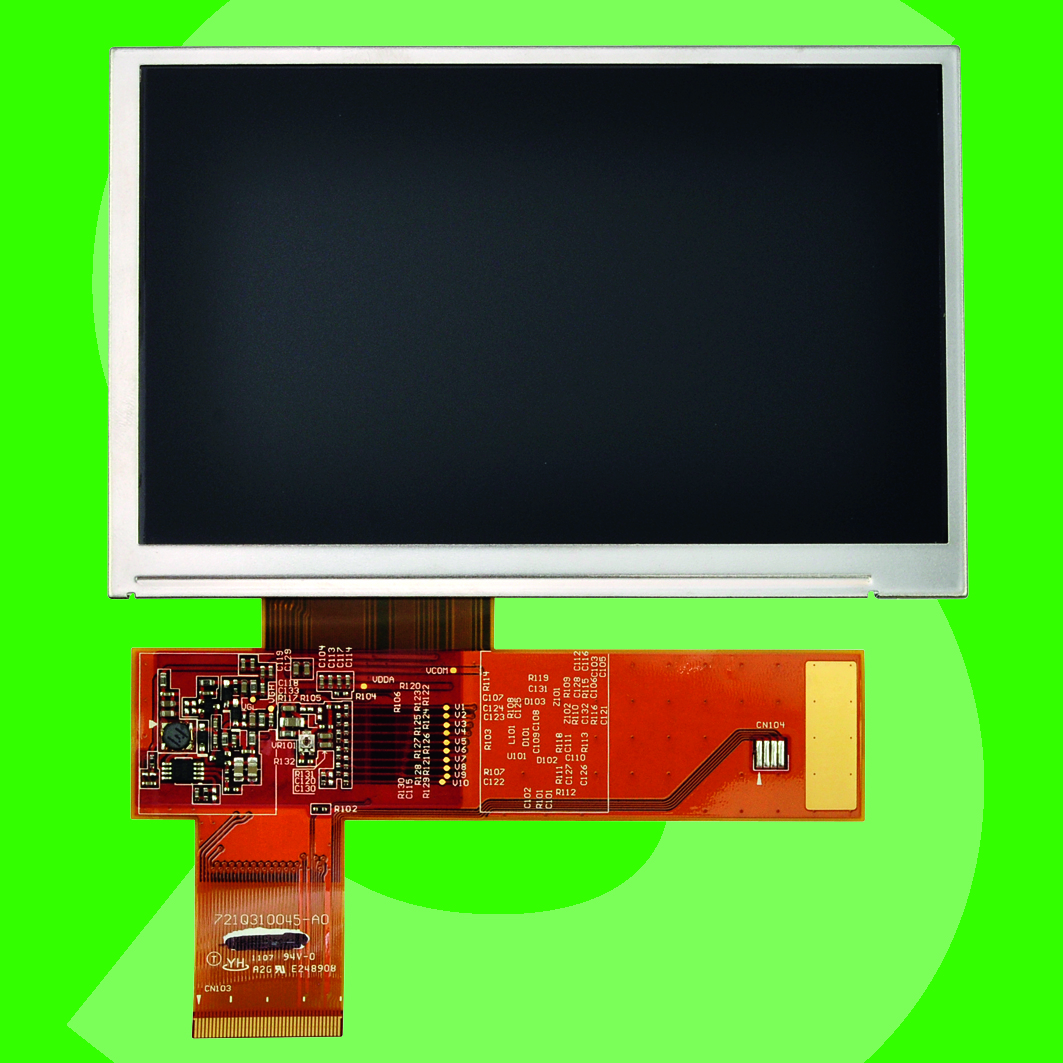 LCD-TFT-Anzeigenprogramm komplettiert