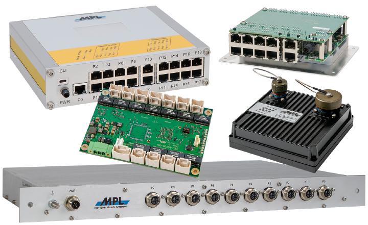 Managed-Gigabit-Switch mit großem Temperatur- und Spannungsbereich