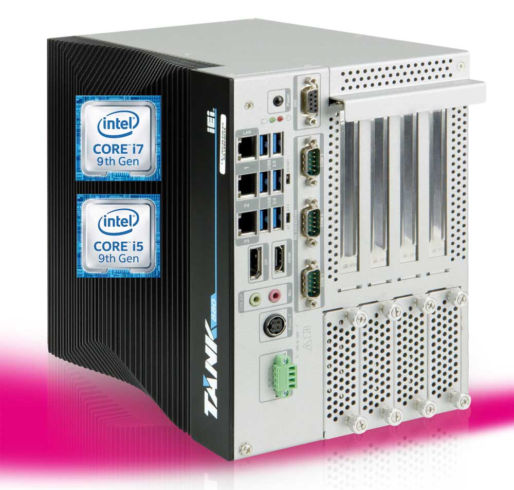 Lüfterloser Embedded PC mit High-Performance-System