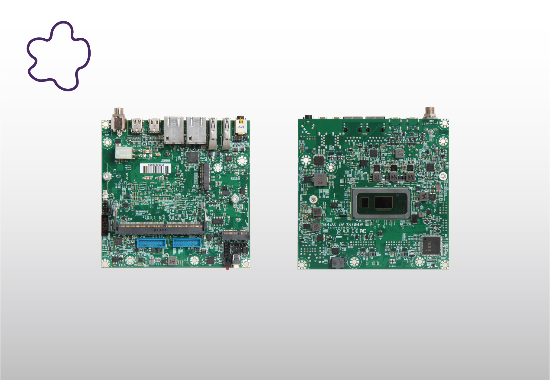 Platzsparende Embedded-Board-Lösung