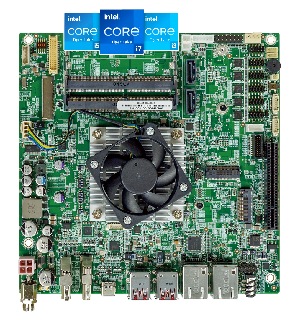 Mini-ITX-Board mit Tiger Lake