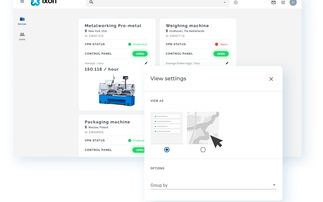 IIoT-Plattform für Maschinenservice und Wartungsmanagement