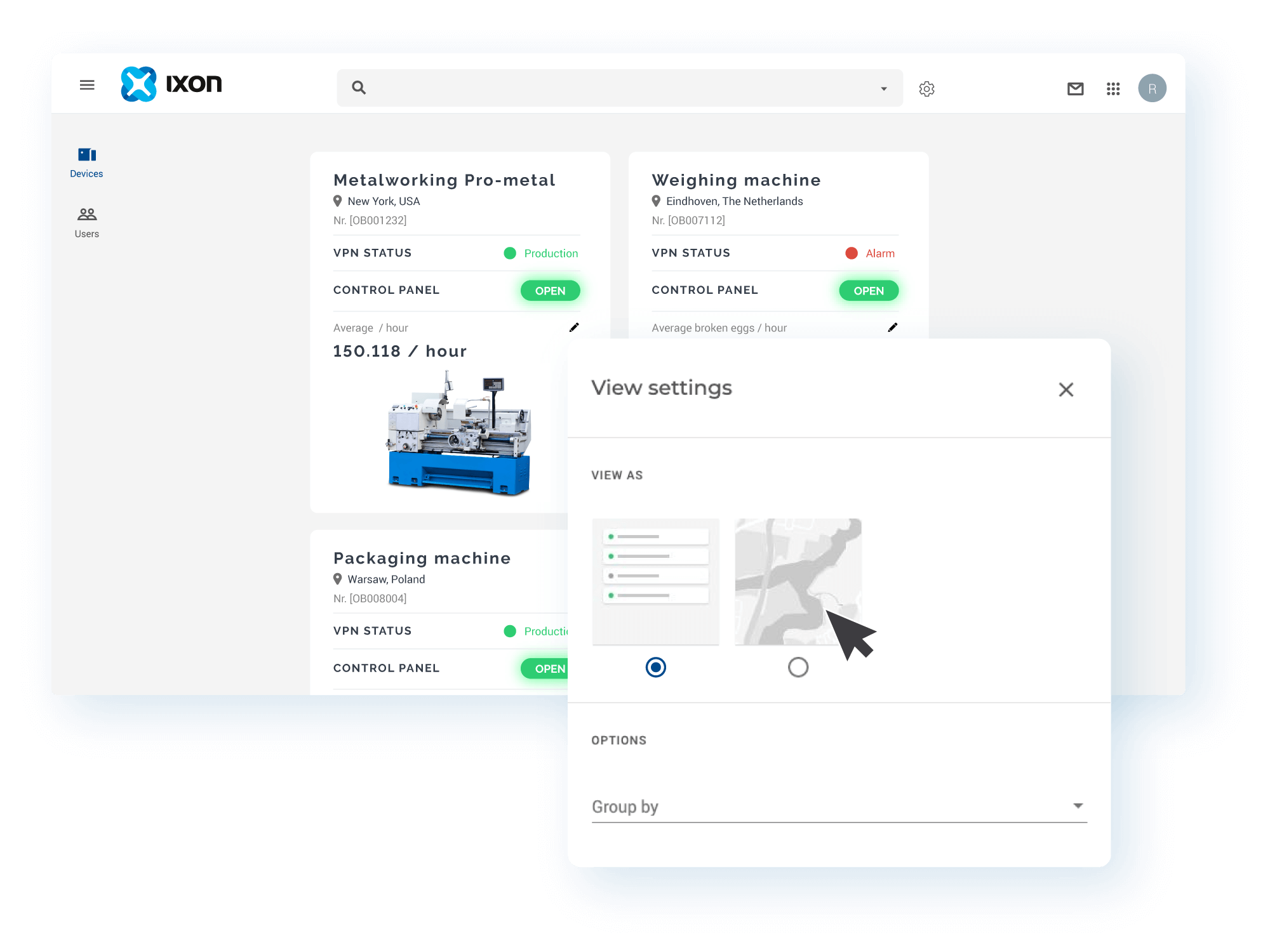 IIoT-Plattform für Maschinenservice und Wartungsmanagement