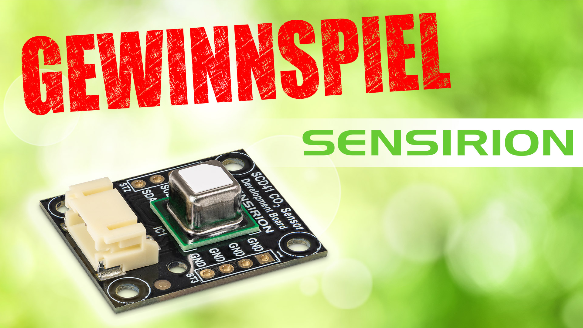 CO2 Sensor – Gewinnspiel: