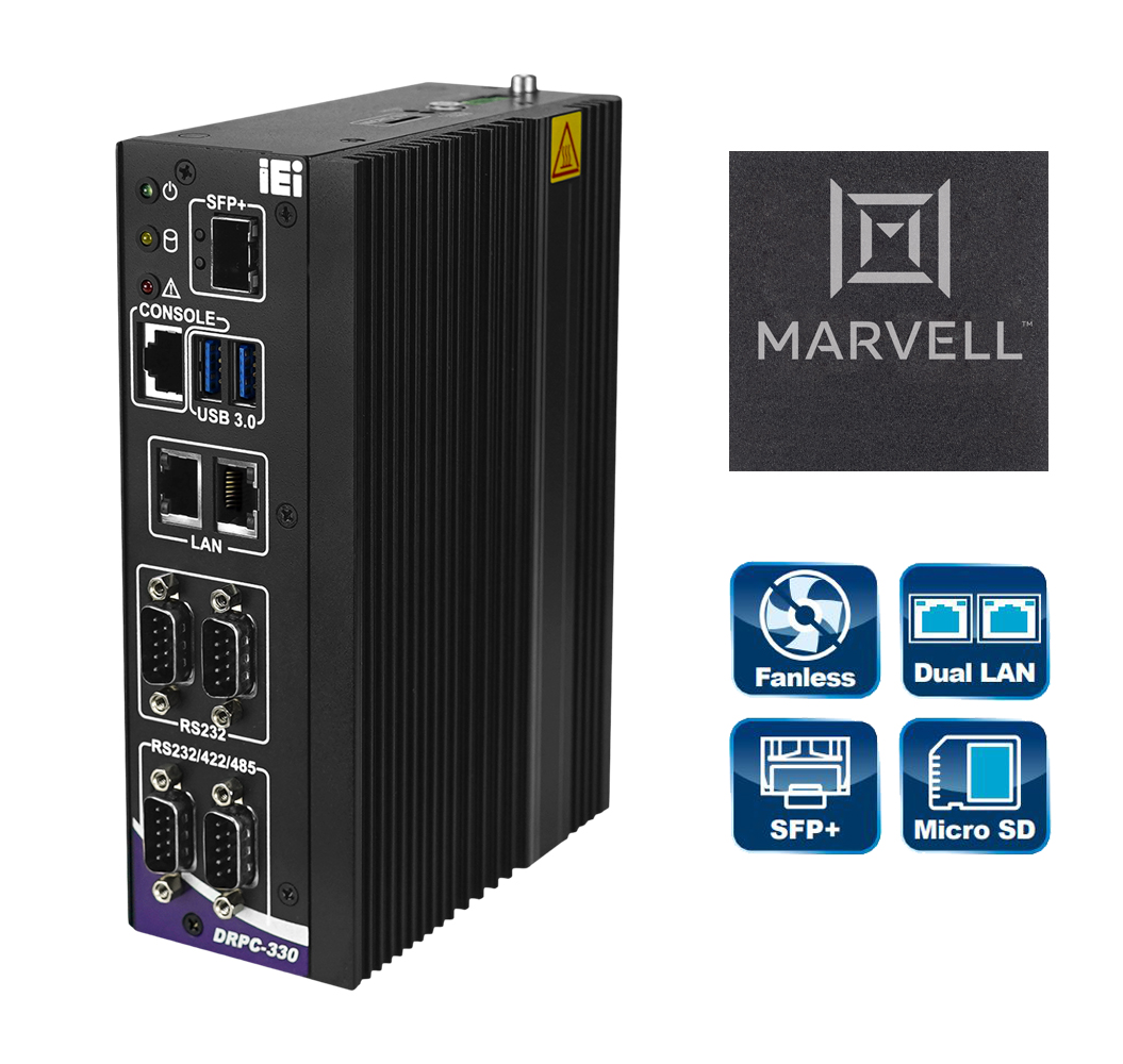 Embedded PC mit Marvell-Armada-Prozessor