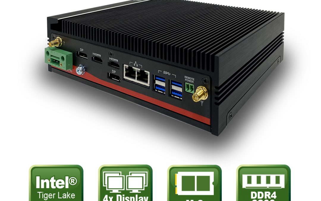 Embedded PC mit Tiger Lake Prozessortechnologie