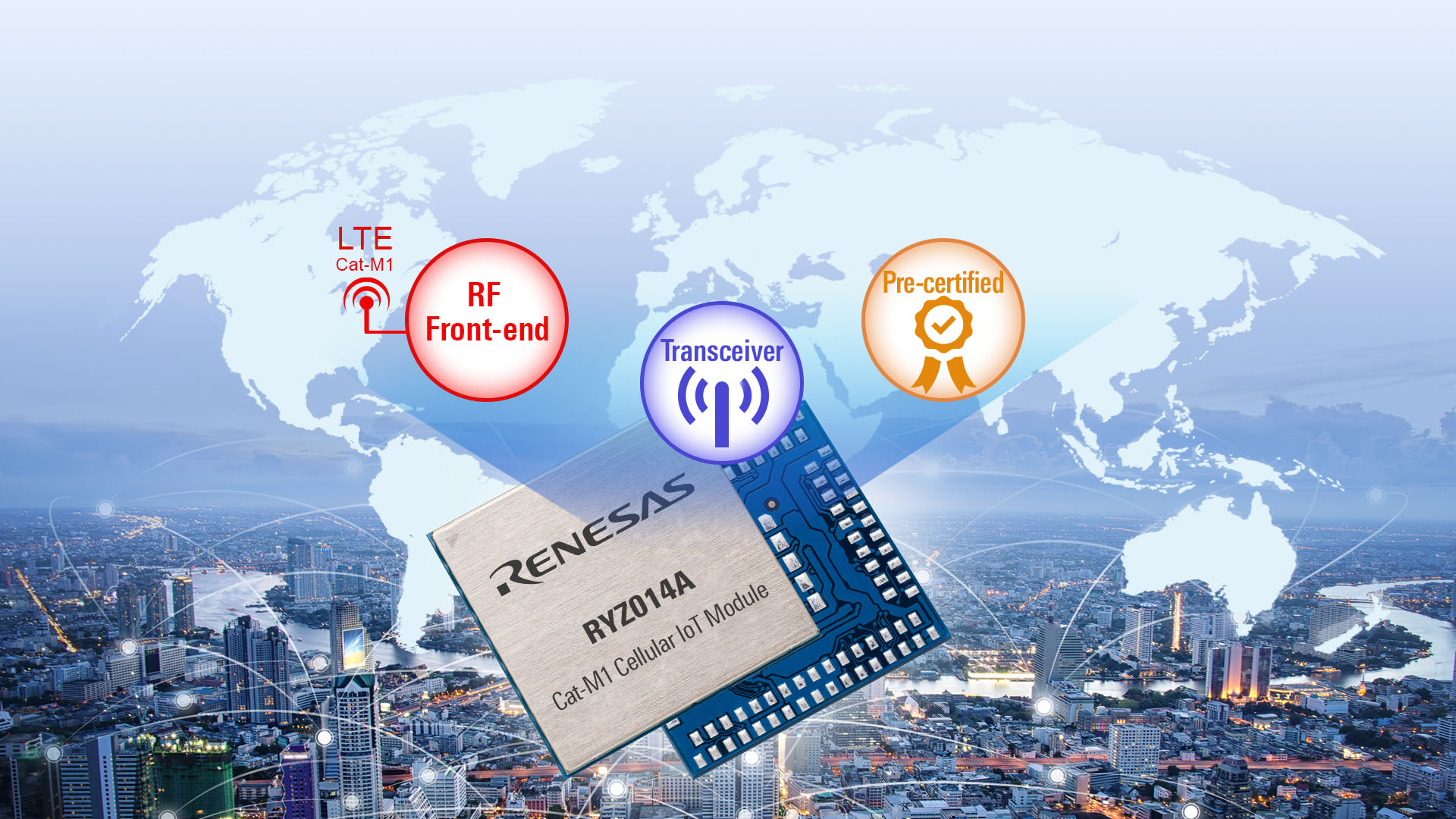 Mobilfunk-IoT-Modul ermöglicht Internetverbindung ohne Gateway