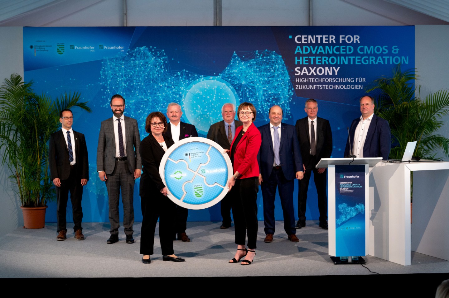 Fraunhofer IPMS eröffnet neues Halbleiter-Forschungszentrum