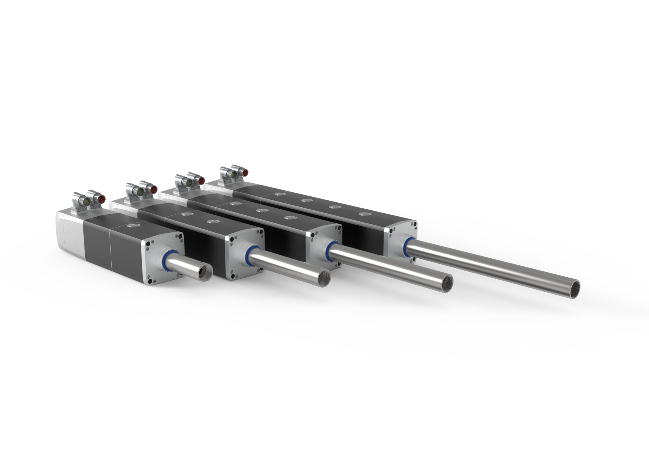 Die modular konfigurierbaren Plug&Play-Linearaktuatoren der Cyber Force Line zeichnen sich durch hohe Leistungsdichte, Positionier- und Wiederholgenauigkeit, einen energieeffizienten Wirkungsgrad sowie weitgehende Wartungsfreiheit aus.