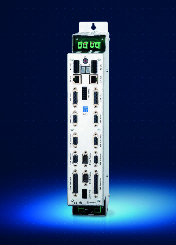 Sieb & Meyer bietet jetzt ein rückspeisefähiges Netzteil für seine SD2-Multiachs-Geräte an.