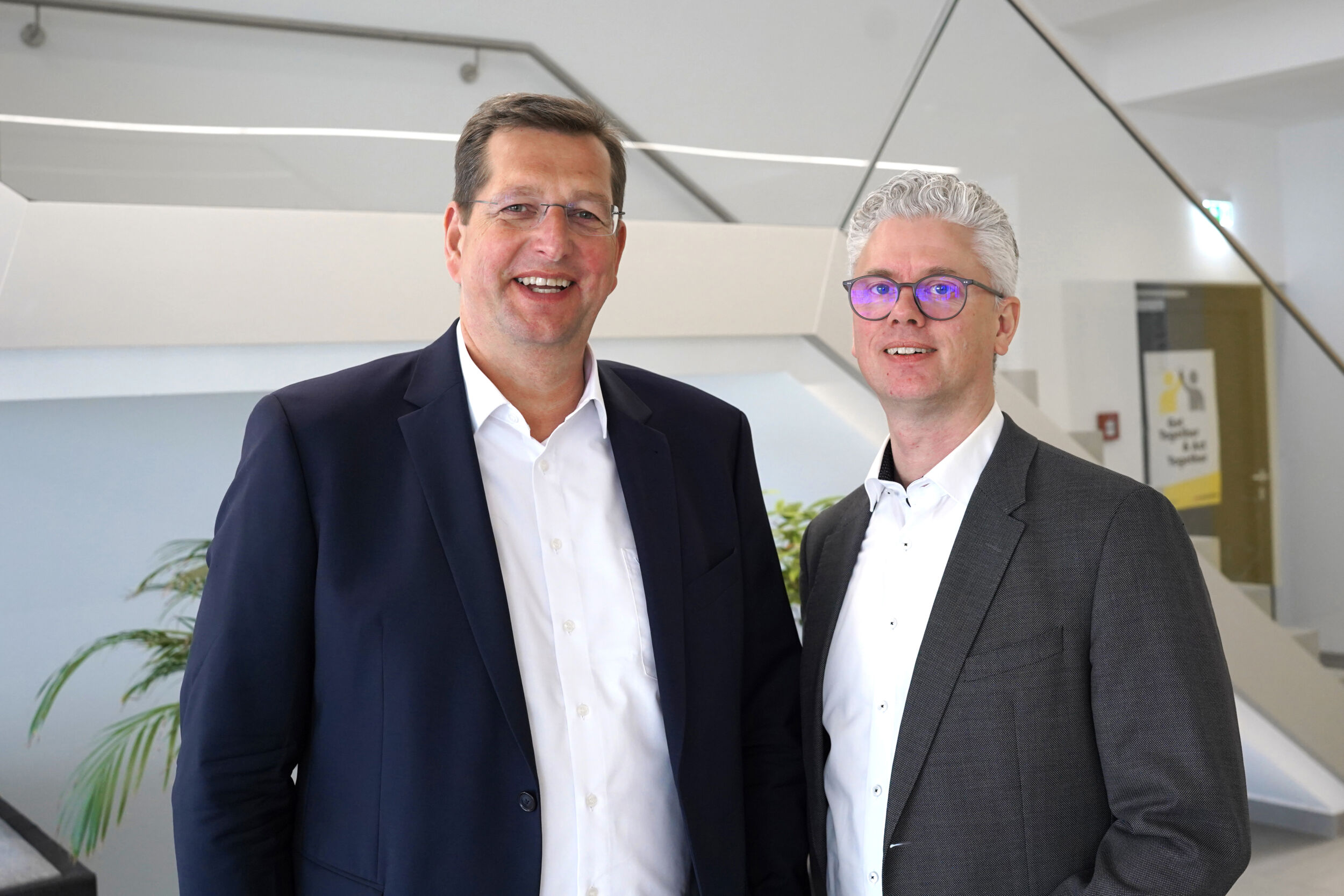 Matthias Martens (l.) wird Geschäftsführer bei Swan und leitet die Geschicke des Unternehmens künftig gemeinsam mit CEO Alexander Bernhard (r.).