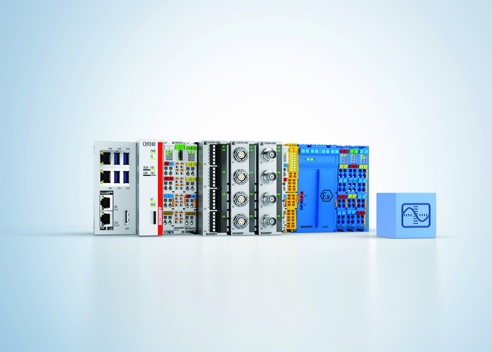 Mit den Ethercat-Klemmen der ELM3xxx-Serie integriert Beckhoff hochpräzise Messtechnik nahtlos in die Automatisierung.