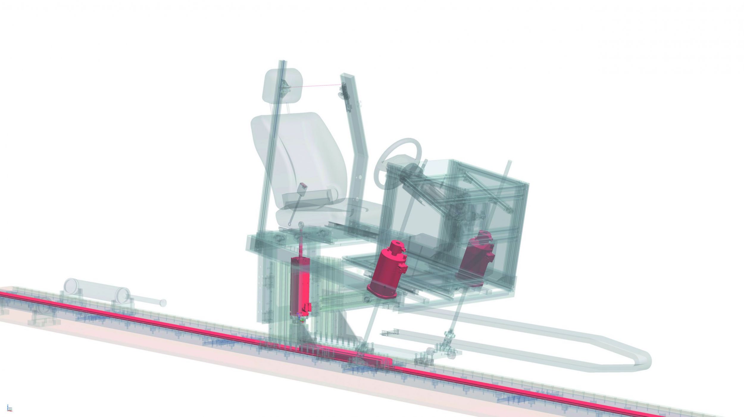 Servomotoren
und Linearantrieb
im Fahrzeugsimulator