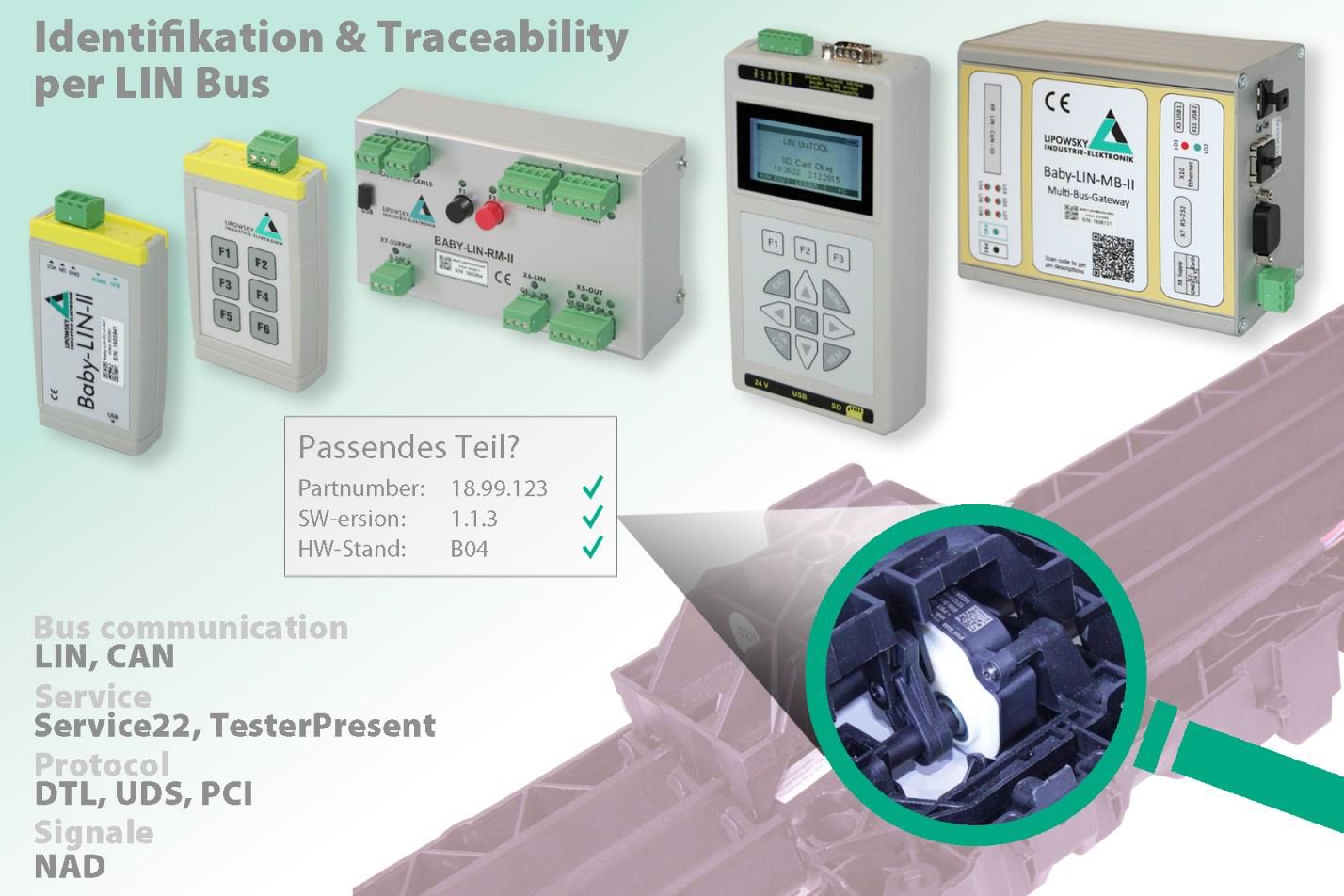 LIN-Bussystem für Produktion und Prüfstand | Der Maschinenbau