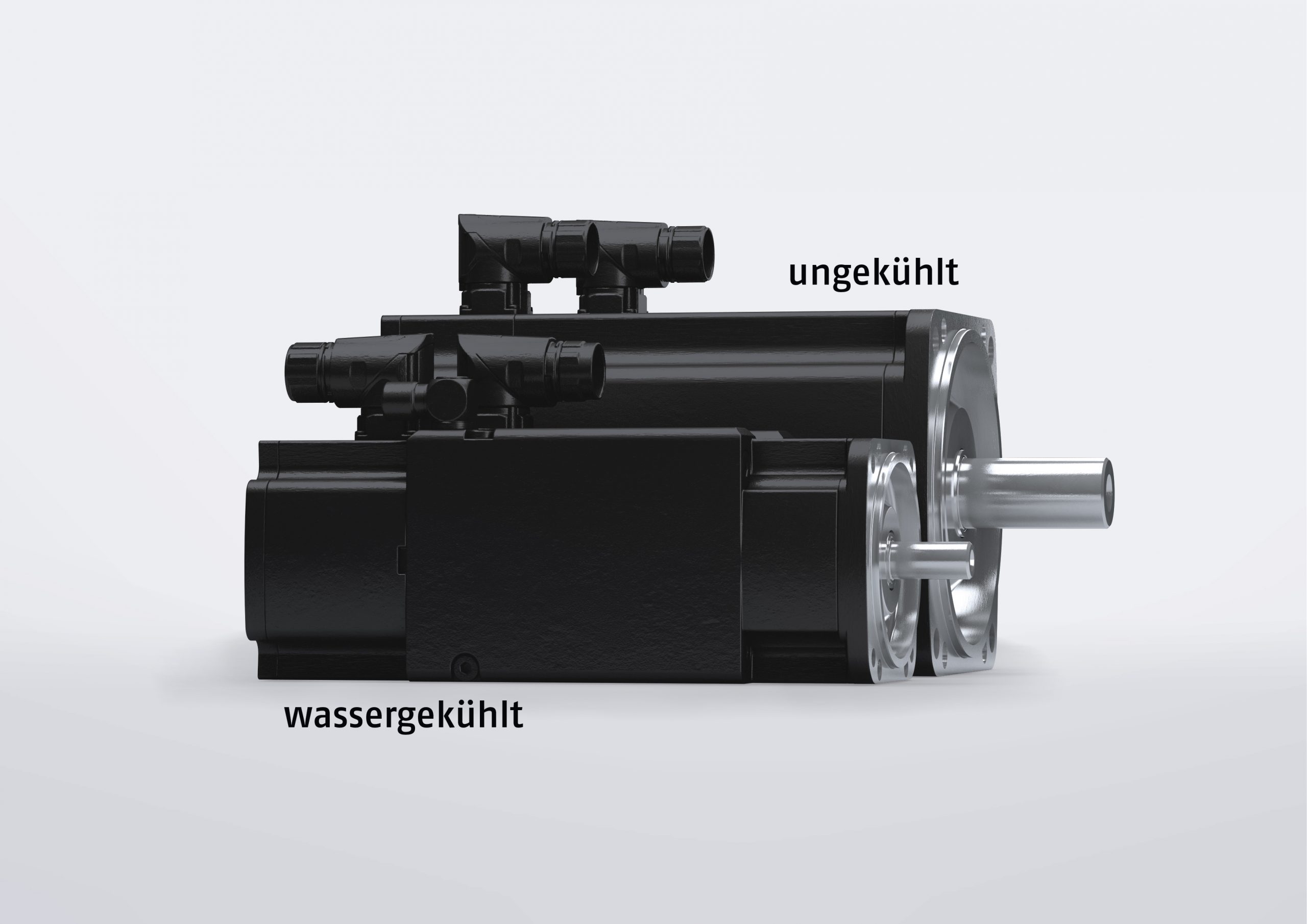 Wassergekühlte Servomotoren