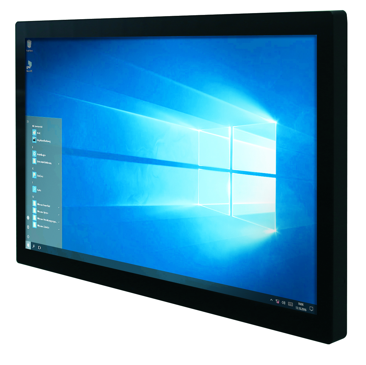 Industrielle Touchscreen-Displays in zahlreichen Varianten