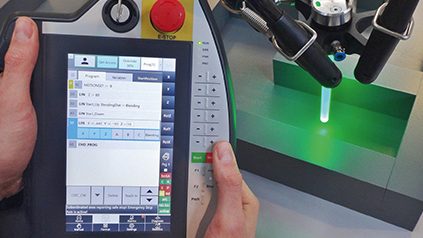 Anwendersoftware zur Robotersteuerung