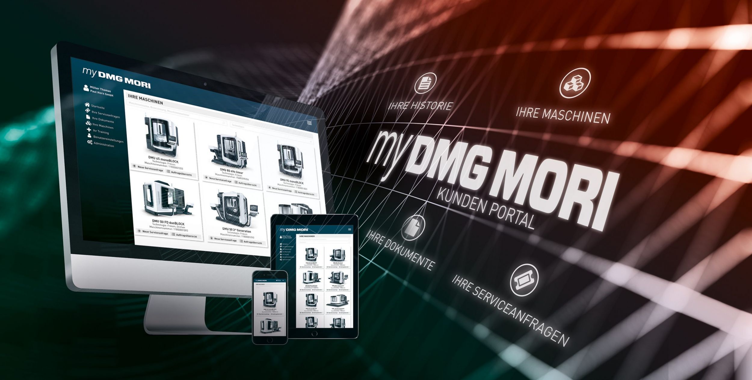 Konnektivität ab Werk bei DMG Mori