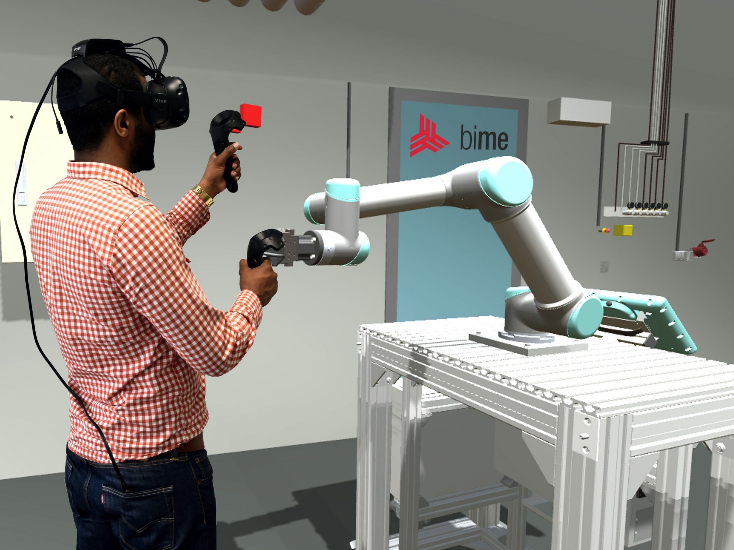 Projekt für Zusammenarbeit von Mensch und Roboter
