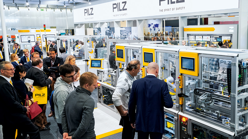 Modular aufgebaute, intelligente Produktionsanlage