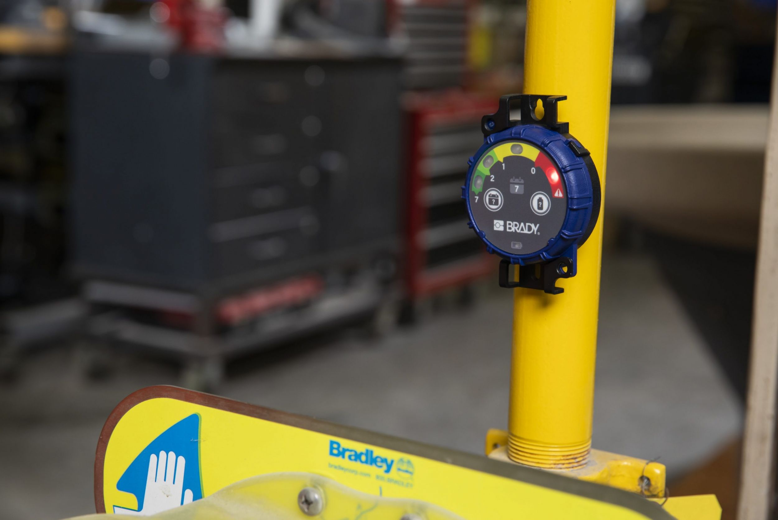 Inspektionstimer mit LED-Anzeige