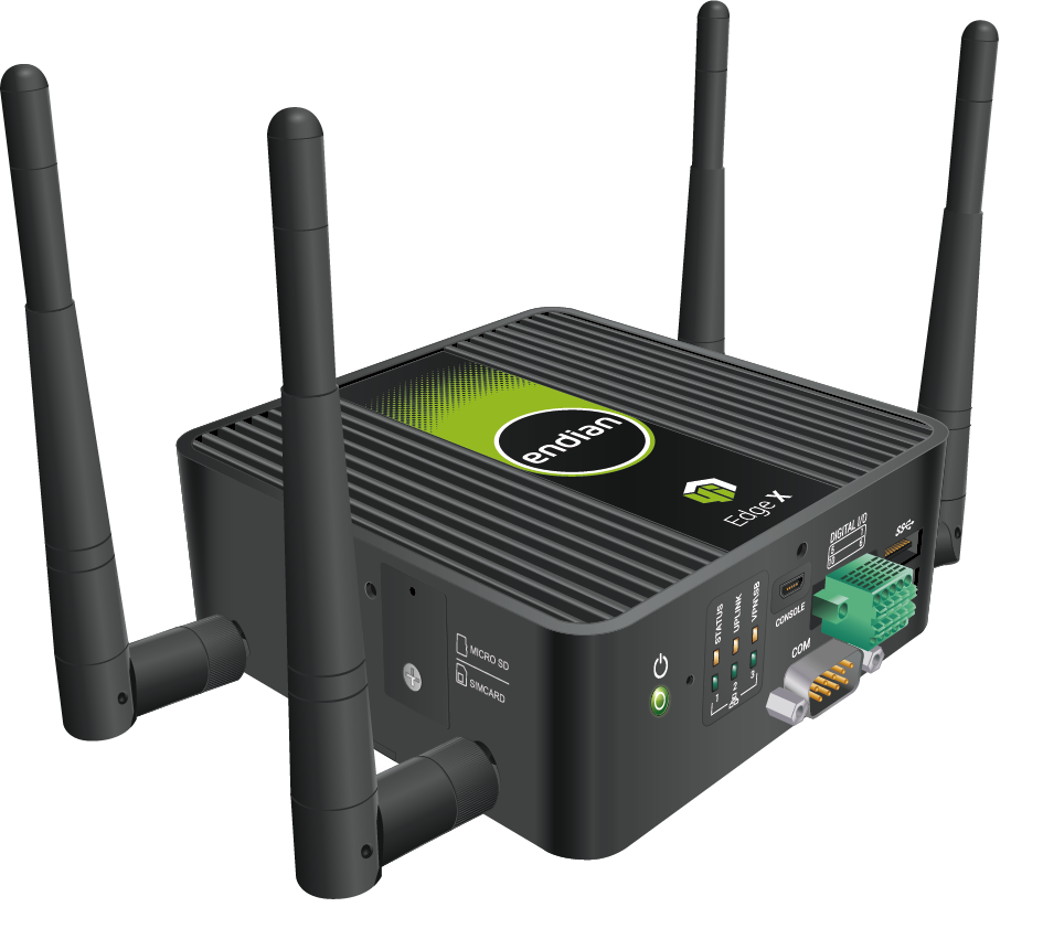 Datenanalyse mit
IIoT-Security-Gateway