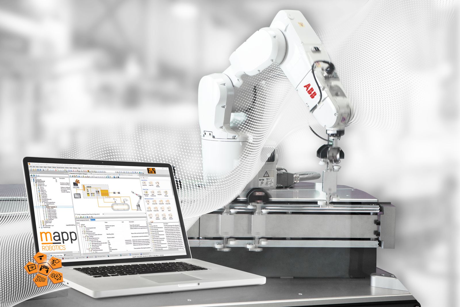 Roboter einfach in
Maschinen integrieren