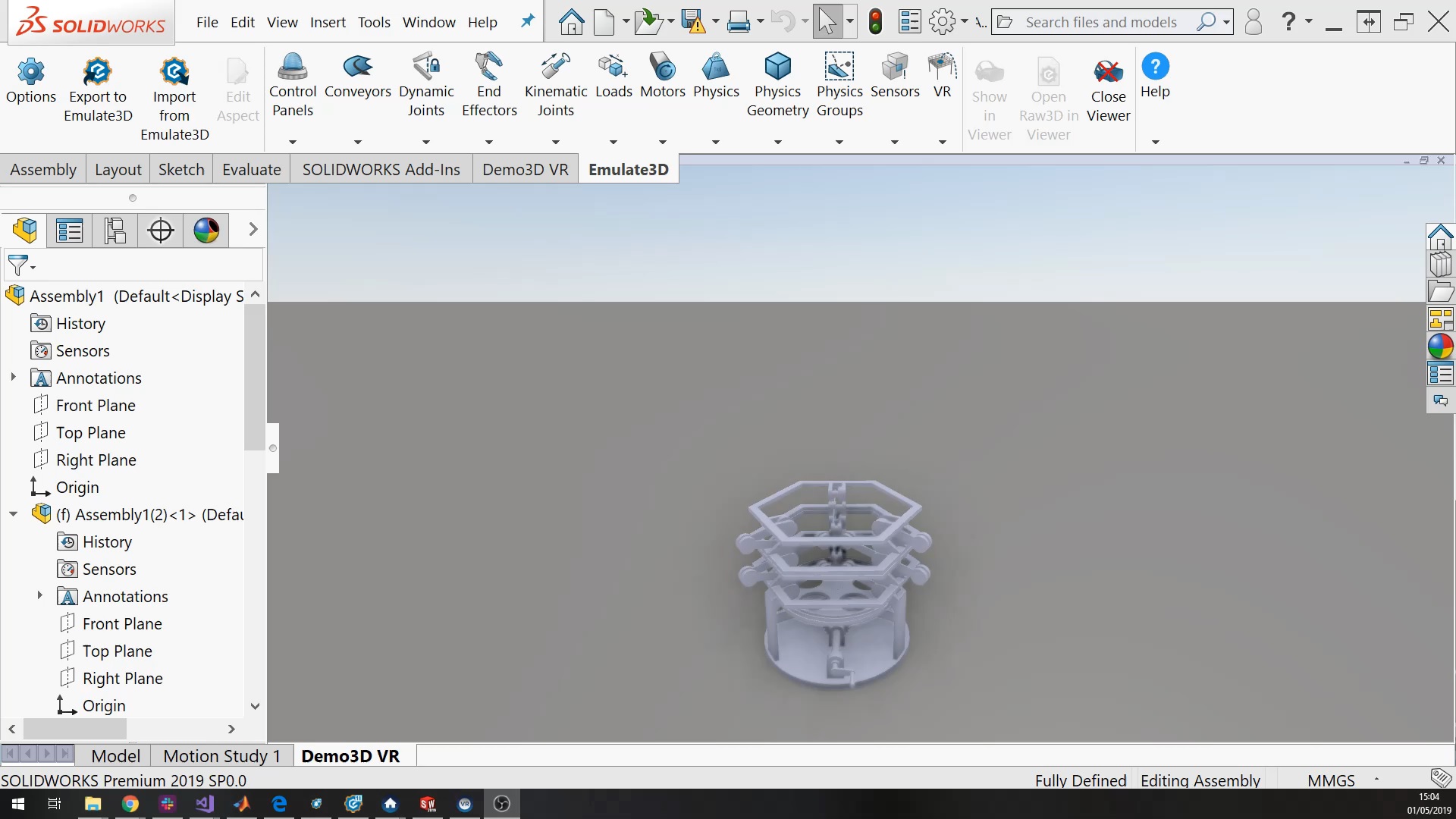 Export und Import von Emulate3D-CAD-Daten über CITM.