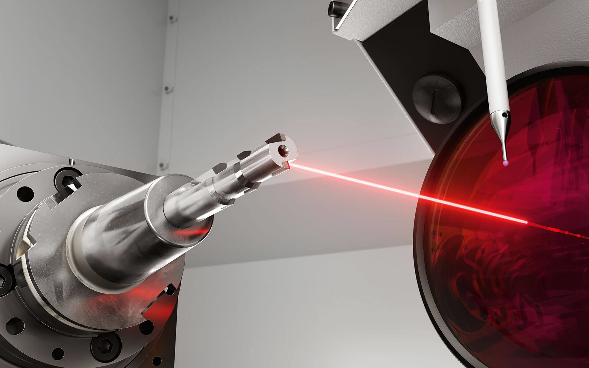 Werkzeuge mit Laserlicht schärfen