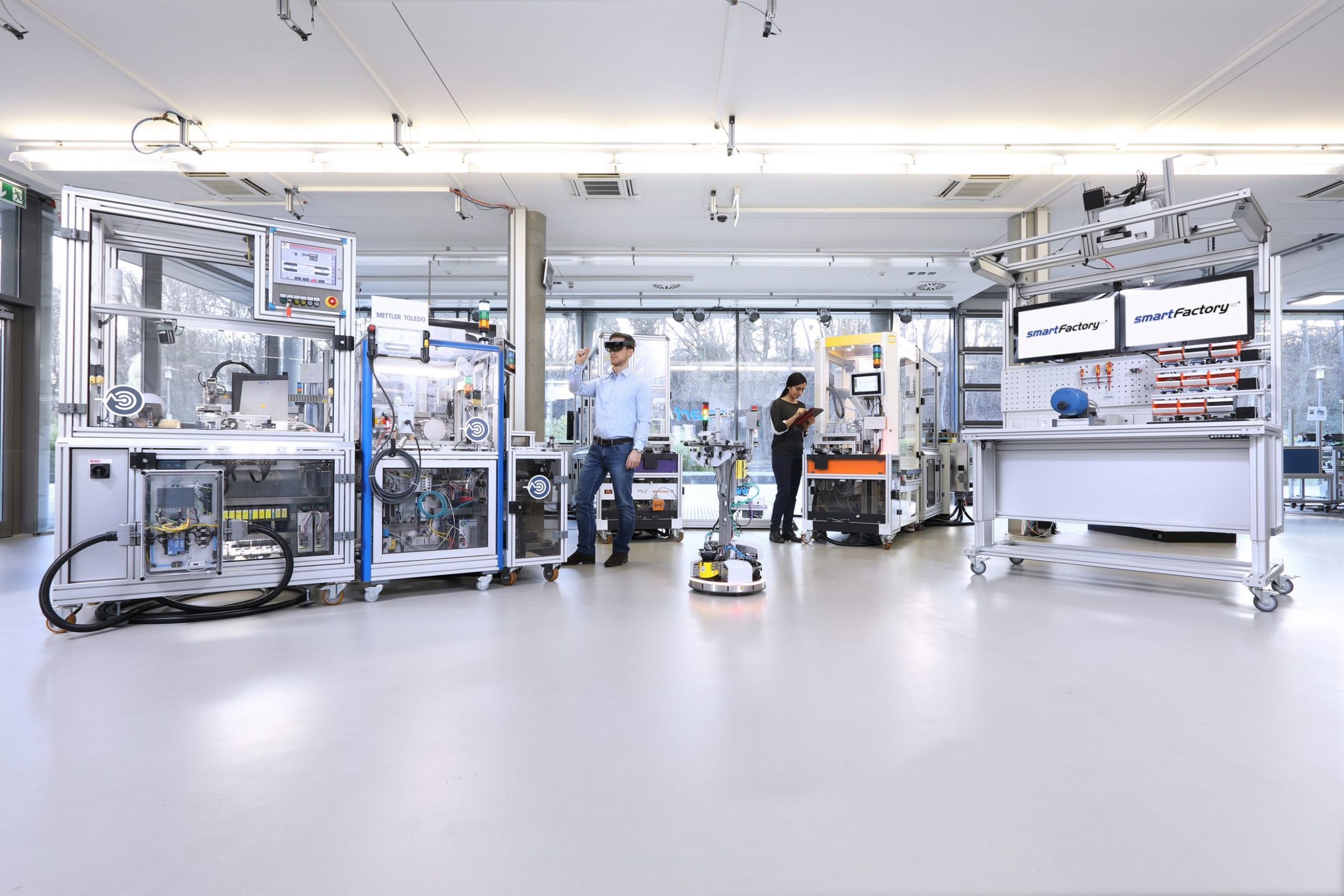 Auf der Hannover Messe 2020 hätte die SmartFactory KL die zweite Generation ihres Industrie-4.0-Demonstrators vorgestellt - ein Ersatztermin für die Präsentation steht noch aus.