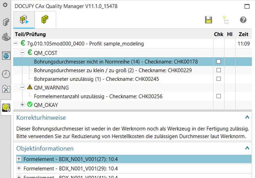 Konstruktions-Tool für Datenanalyse und mehr Qualität