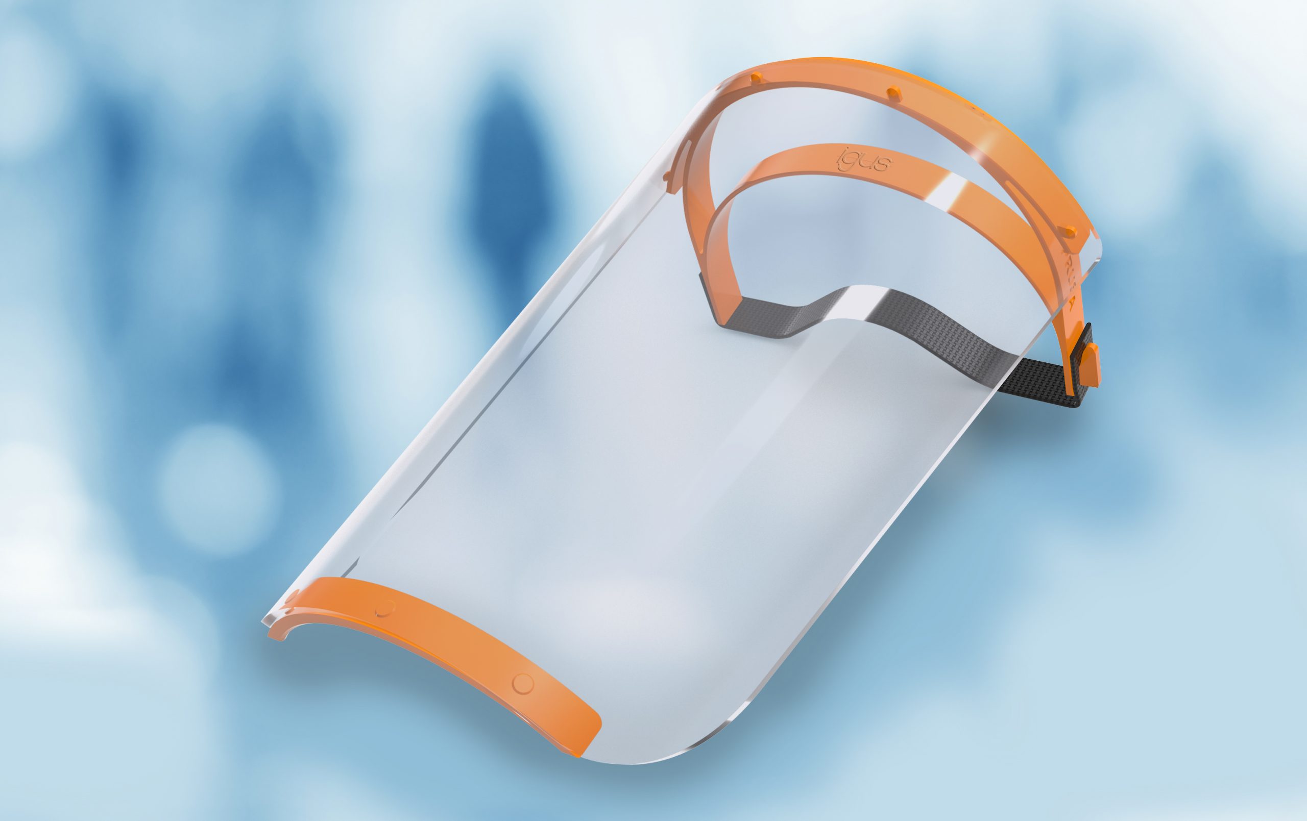 Kopfbänder für Face Shields aus dem Spritzguss
