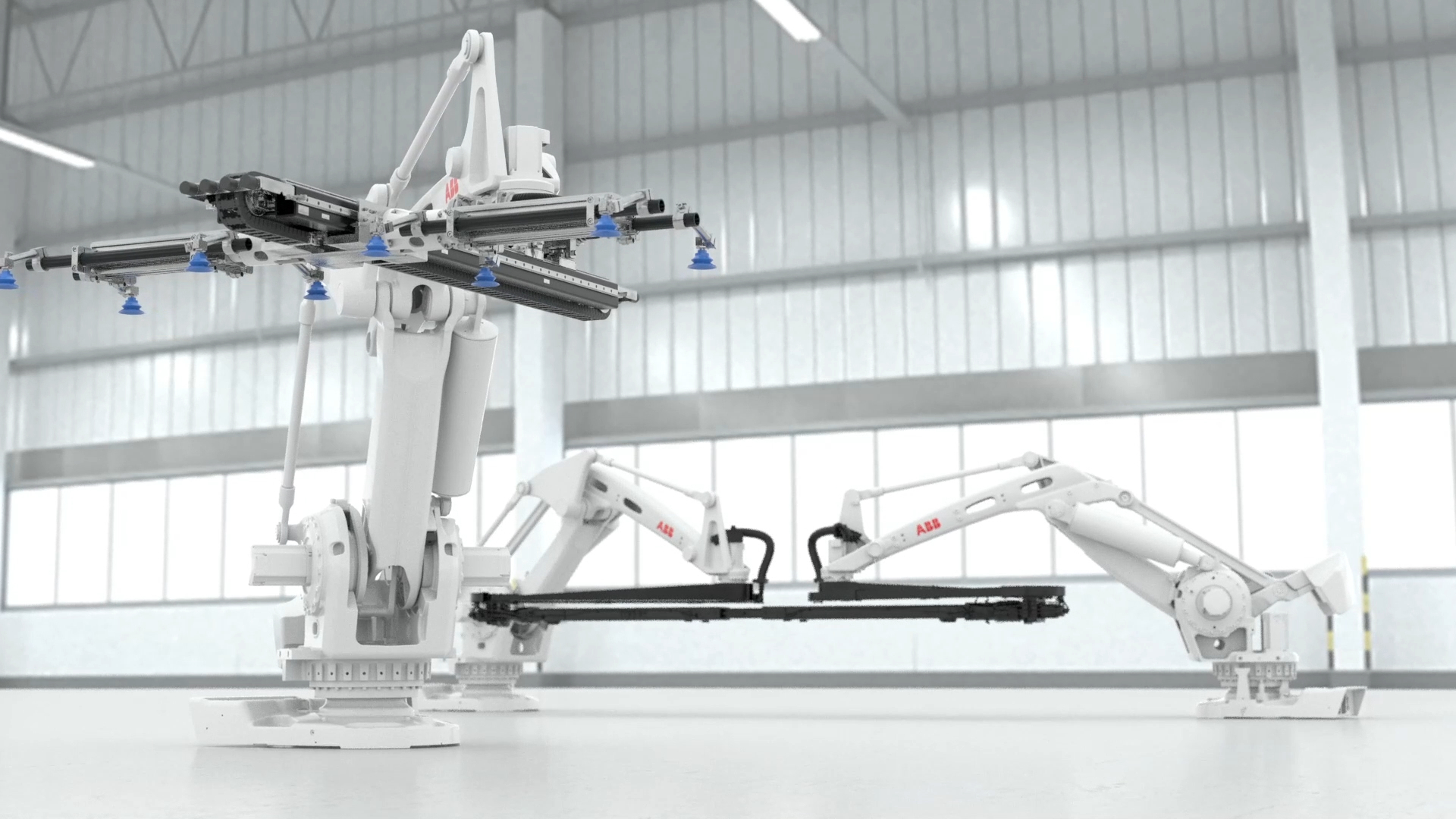 Robotergestützte Lösung für Automobilpressen