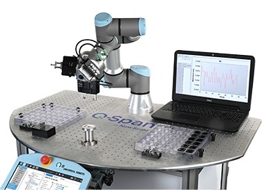 Cobot-Messstation:Ein Roboter, drei Greifer