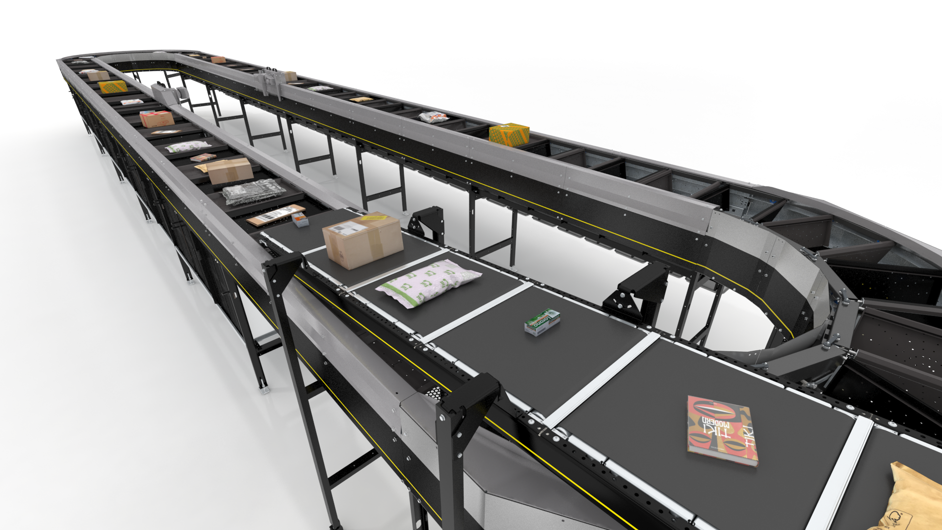 Neue automatische Sortierlösung von Interroll