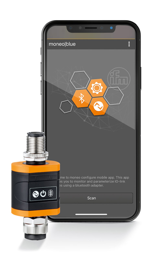 Sensoren per App via Bluetooth parametrieren