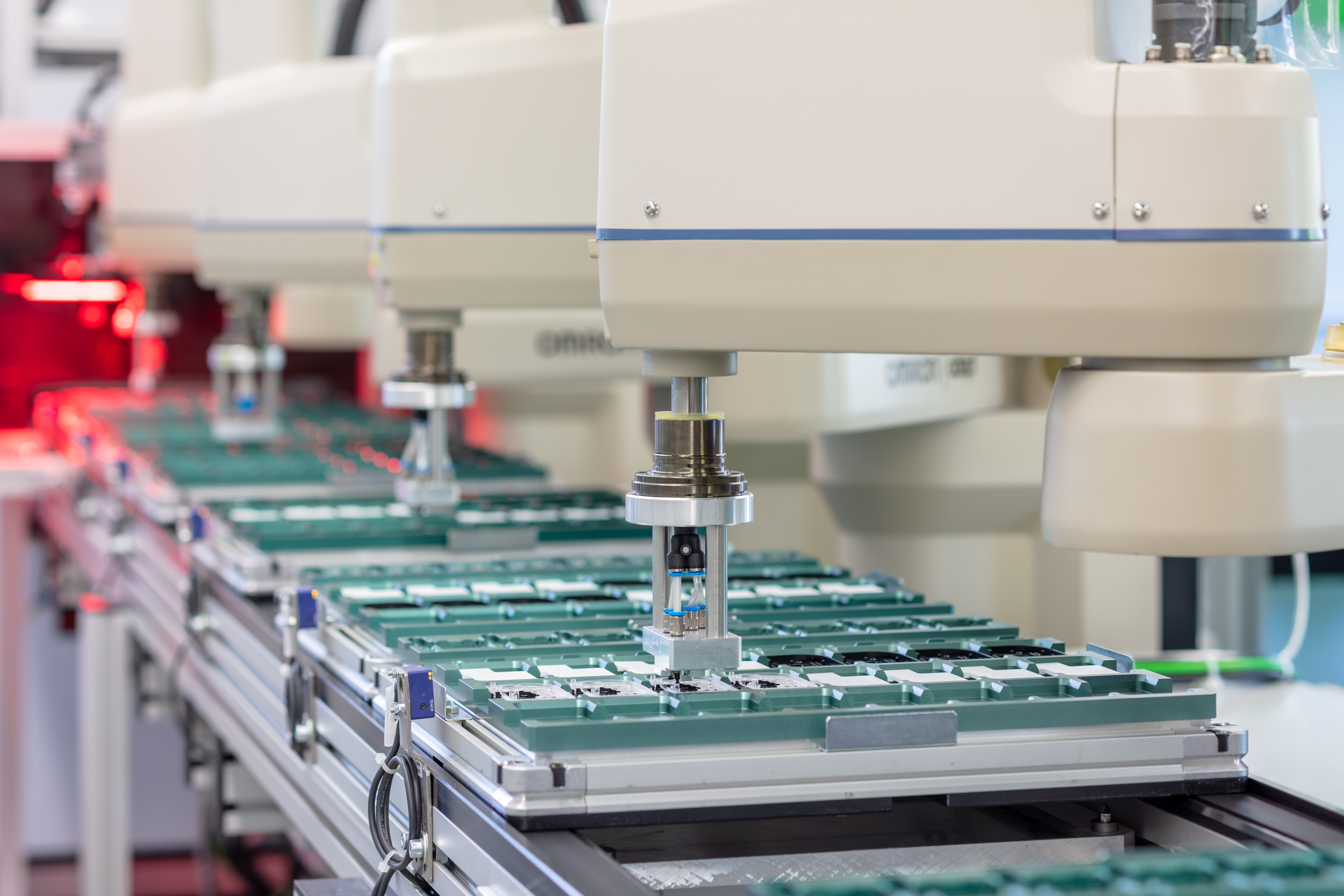 Produktionslinie für digitale Corona-Schnelltest