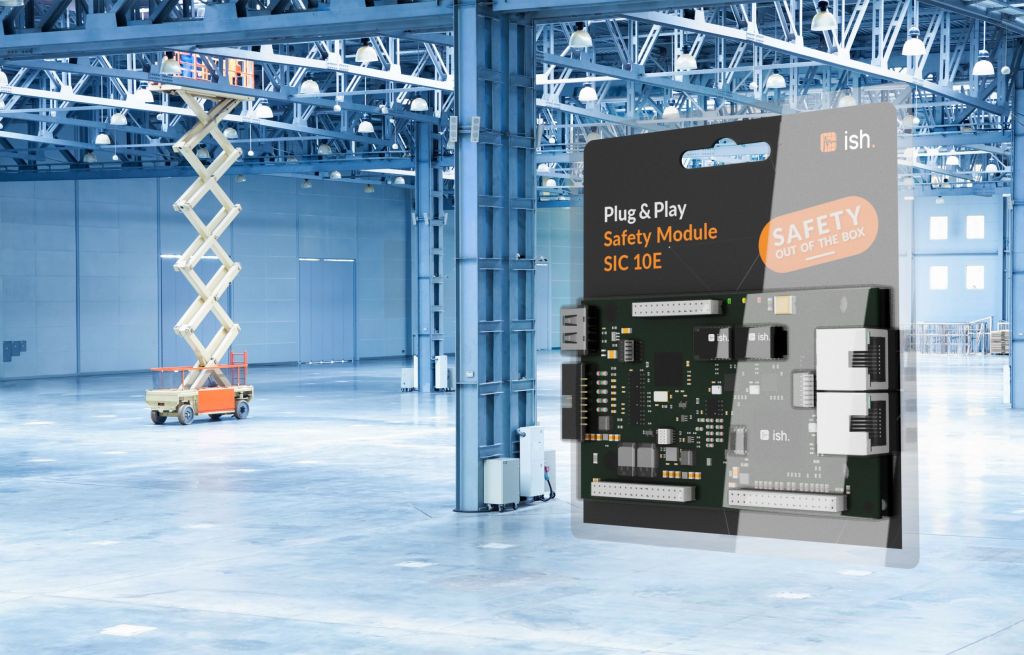 Mit Plug&Play-Safety-Modulen von ISH können Unternehmen den Aufwand für die Entwicklung von Systemen für die funktionale Sicherheit deutlich reduzieren, z.B. im Bereich der Hubbühnen.