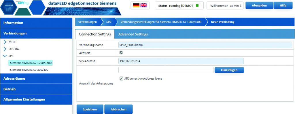 Die EdgeConnector-Produktfamilie erlaubt die direkte Einbindung von Steuerungen in die Gesamtlösung.