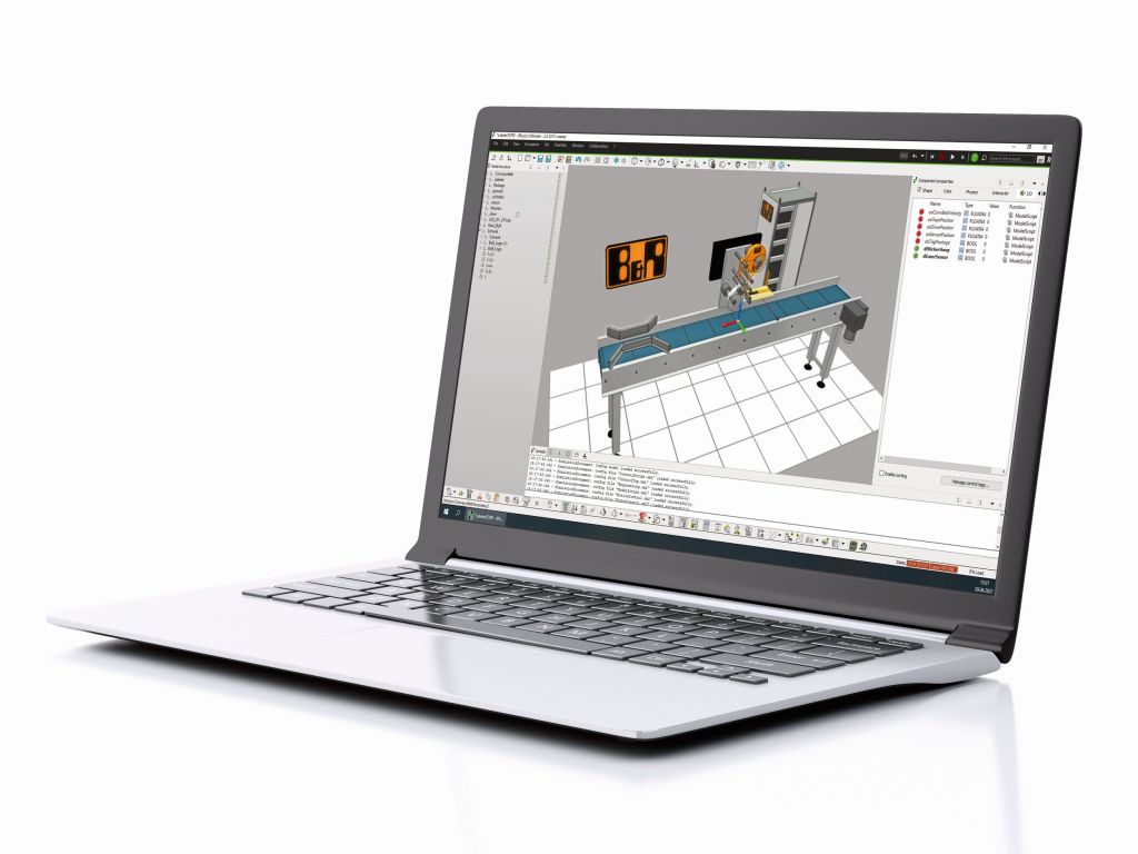 Simulationswerkzeuge wie iPhysics von Machineering decken den Bereich der Prozesssimulation ab und zeigen das dynamische Verhalten einer kompletten Maschine in 3D.