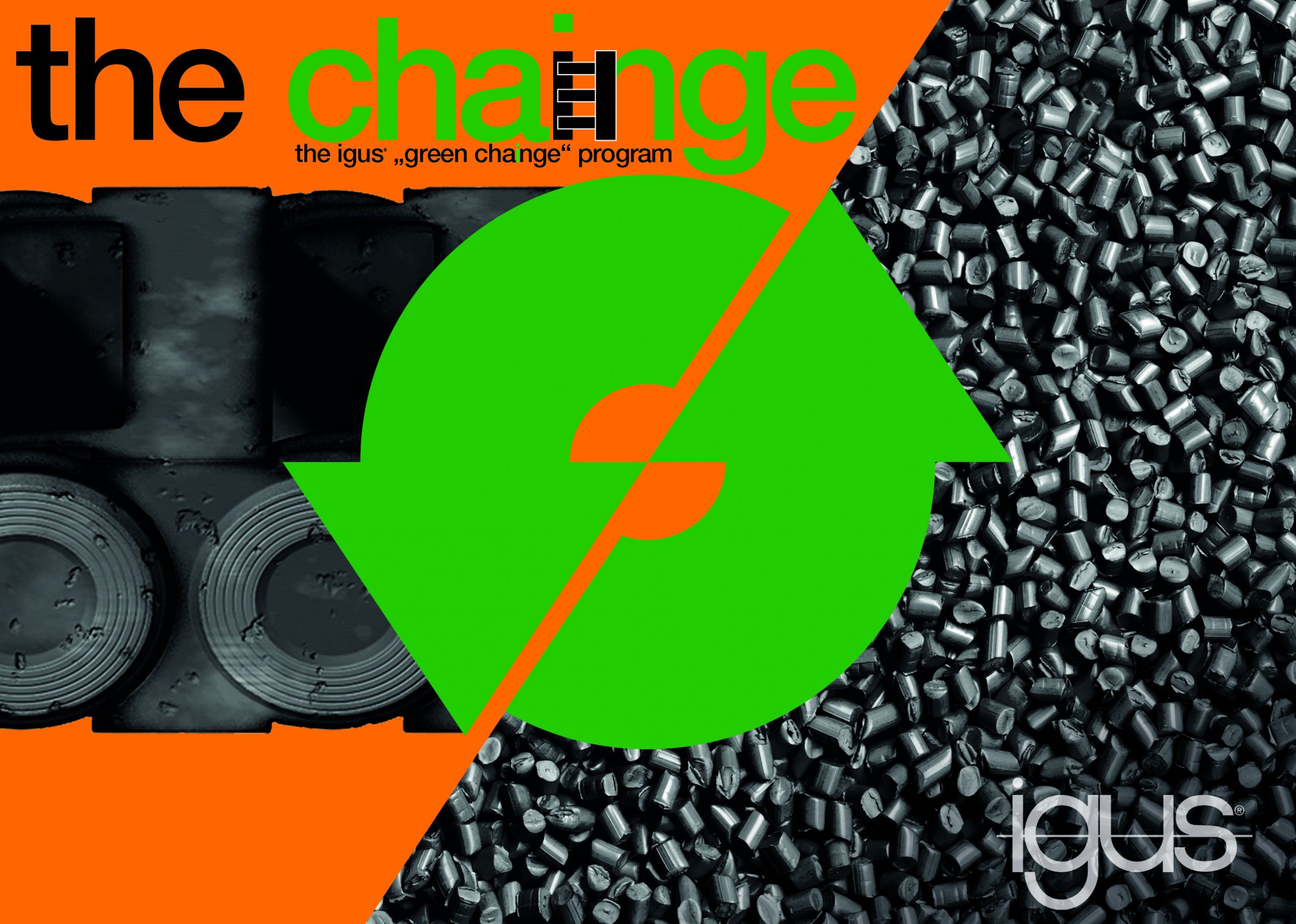 Im Recyclingprogramm von Igus werden Energie- und Schleppketten unabhängig vom Hersteller zurückgenommen und recycelt.