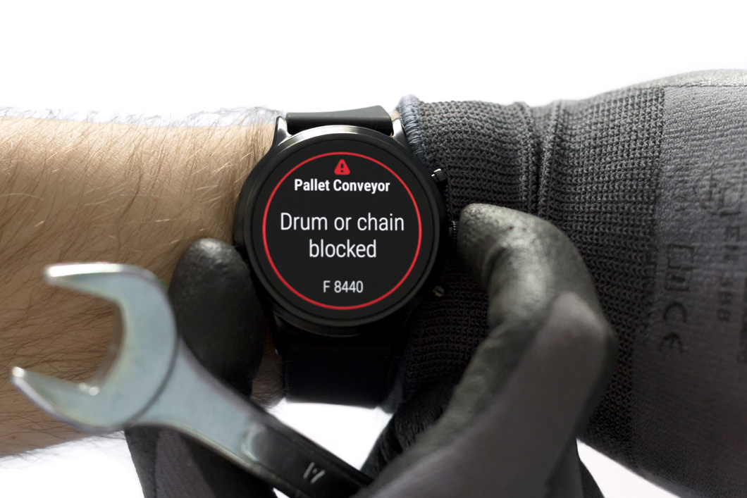 Smartwatch-Lösung für die Produktion