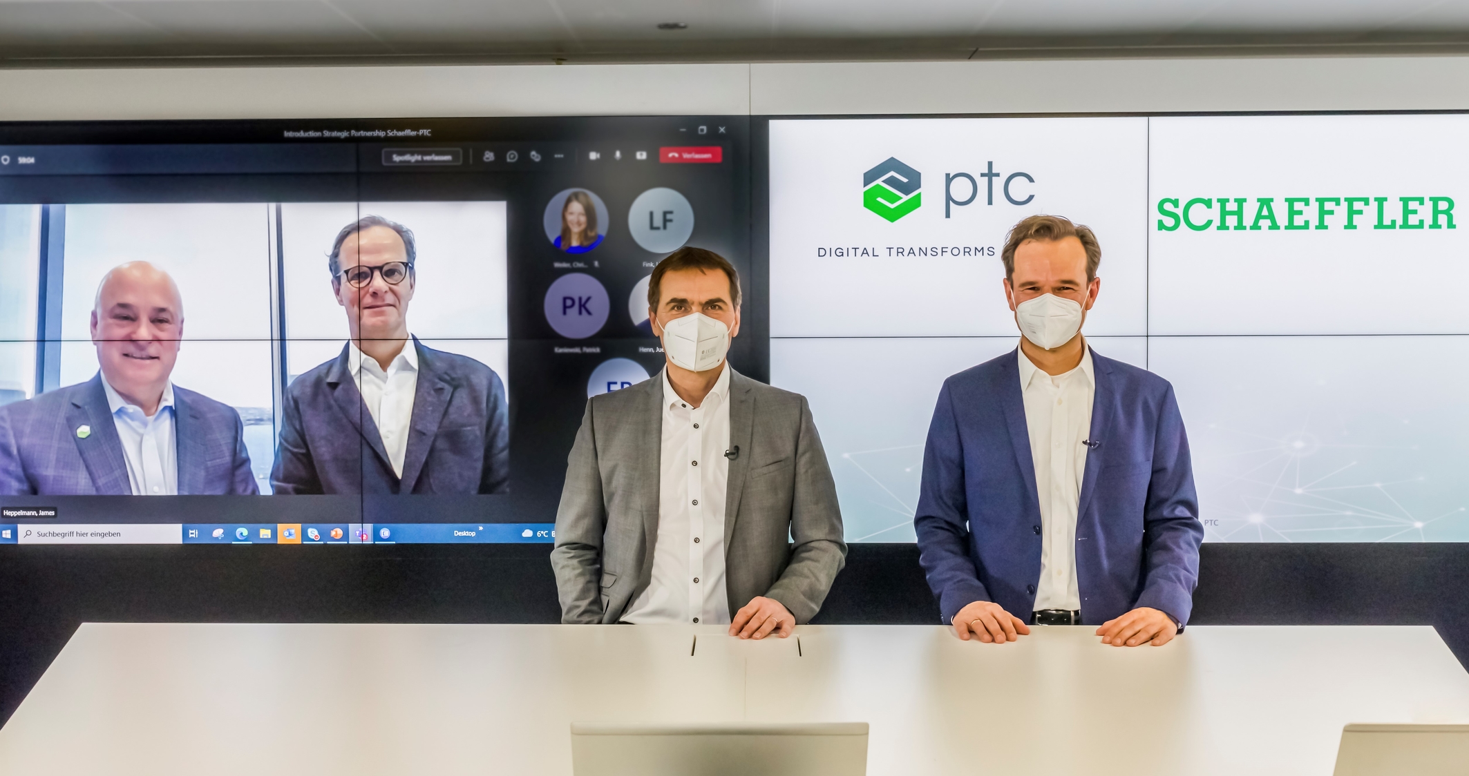 Schaeffler und PTC kooperieren