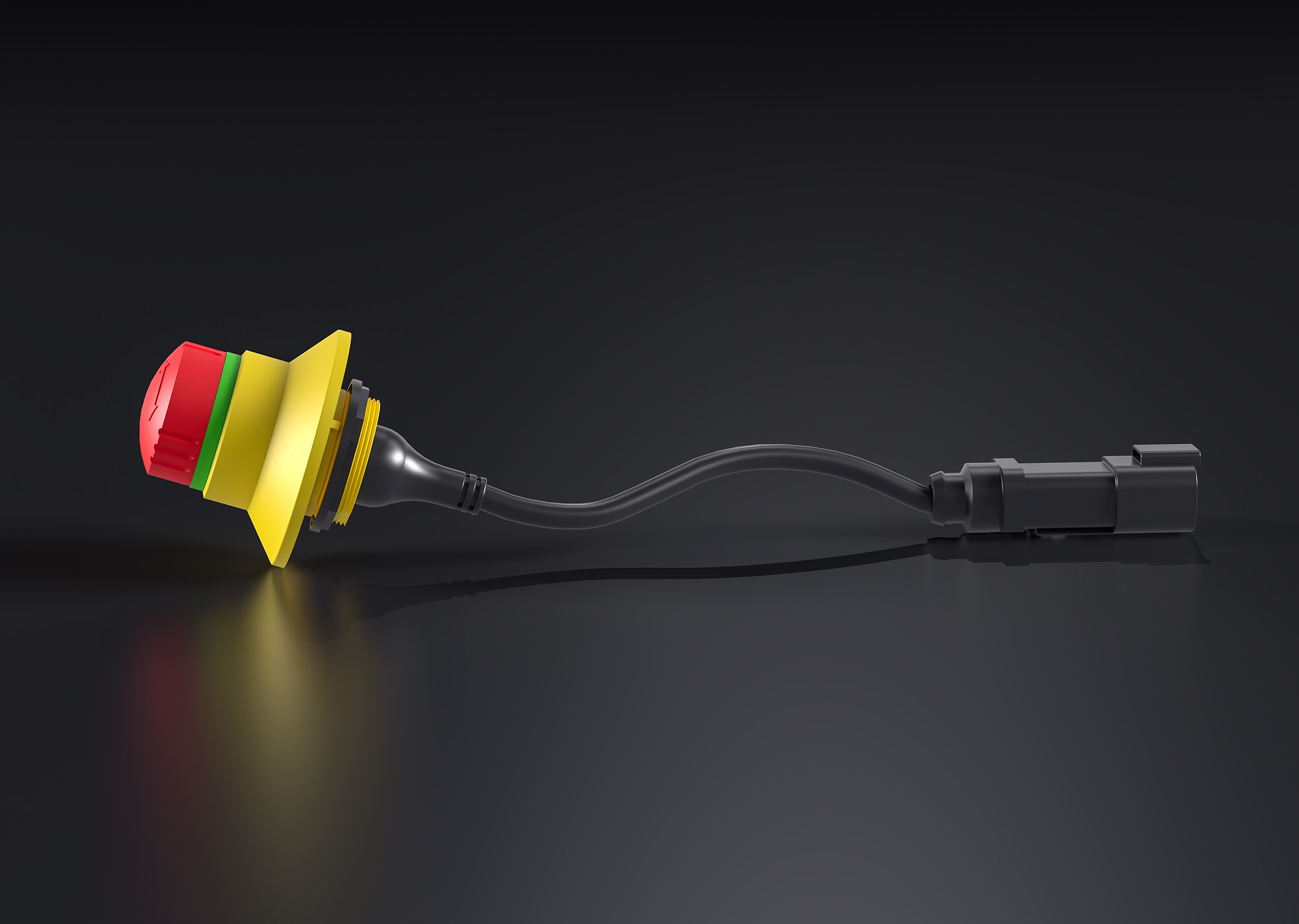 IP69K-Kombitast-Nothalt für mobile Maschinen