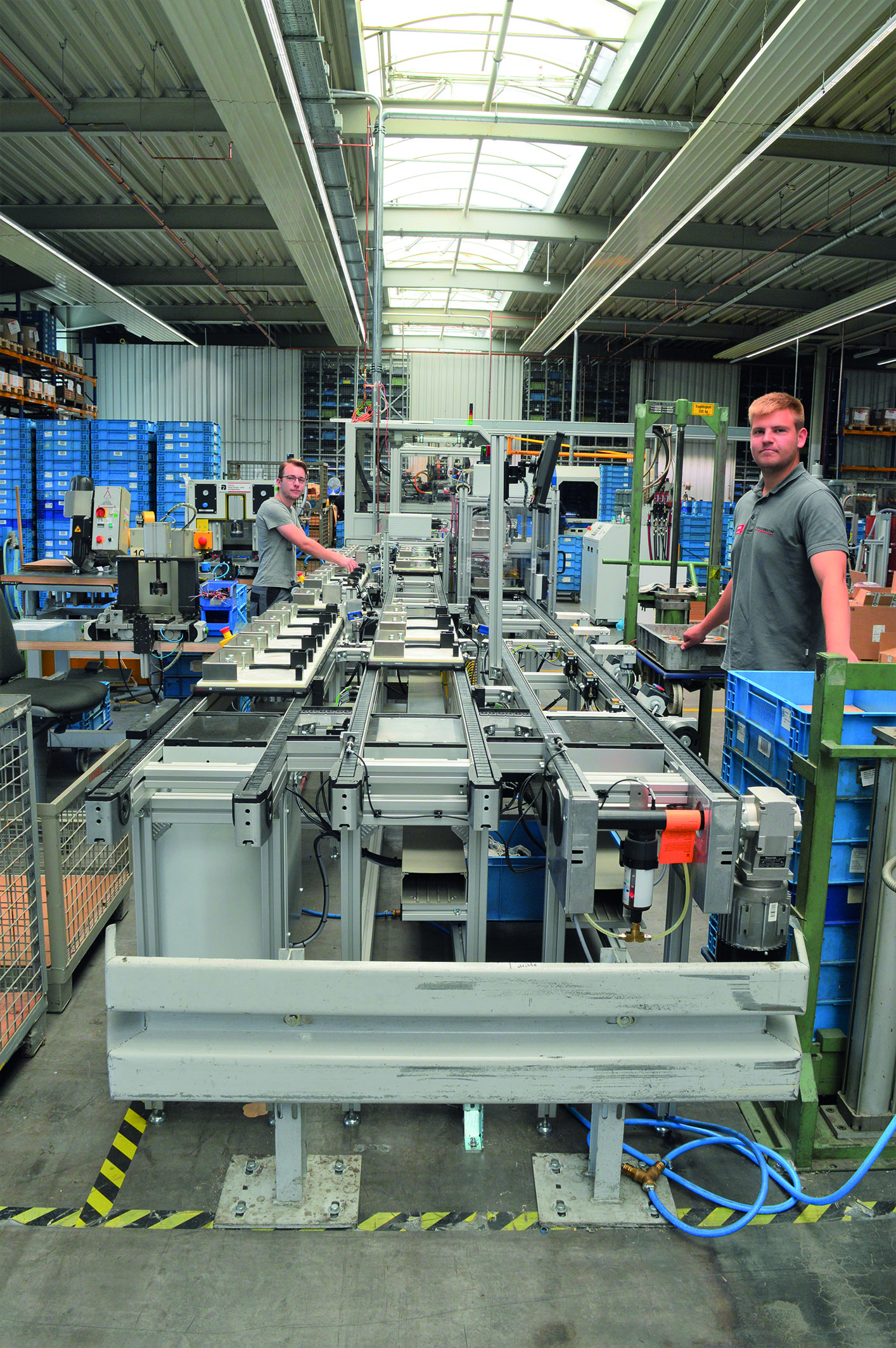 Neue Vergießanlage in Aerzen