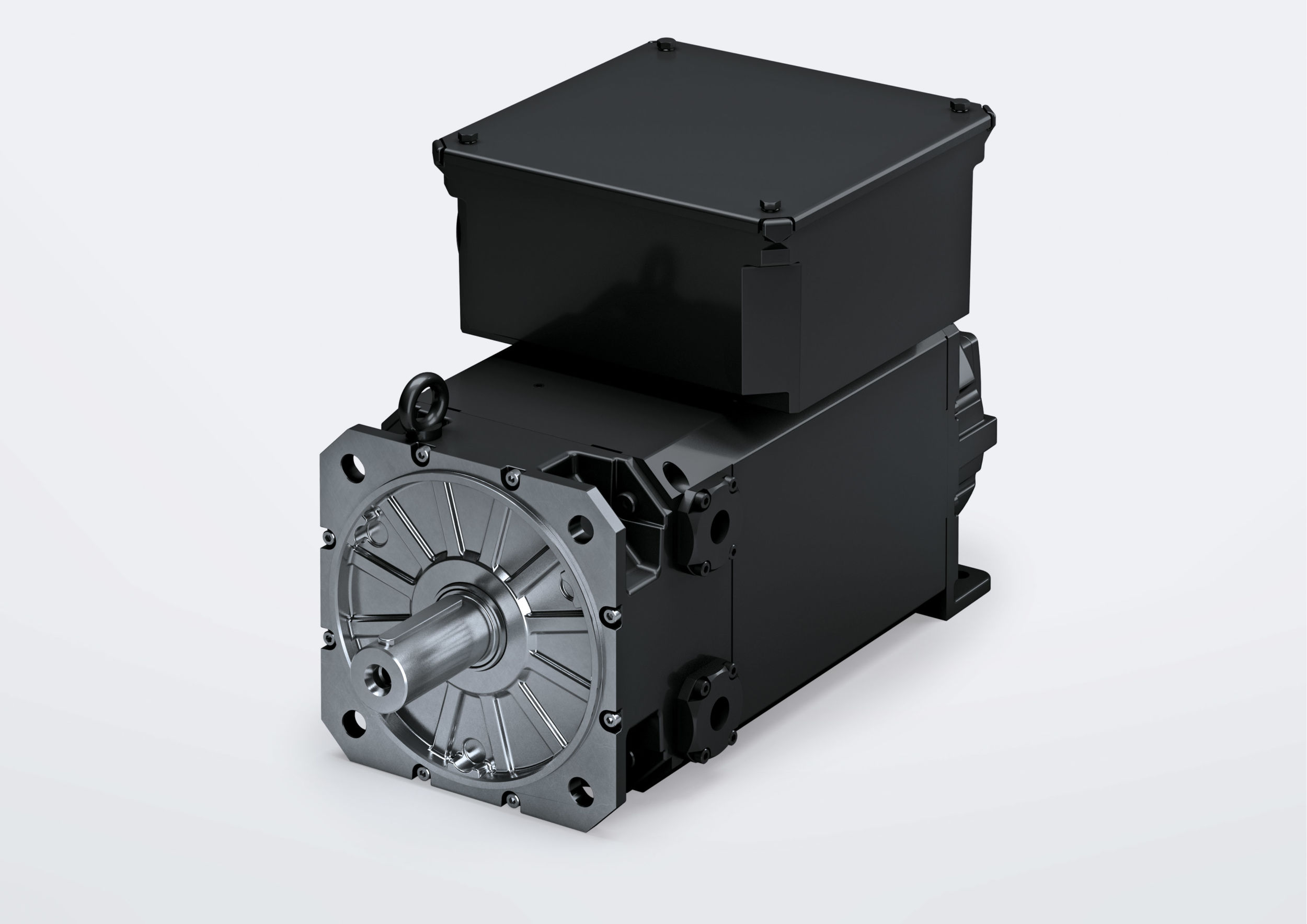 Drehstrom-Synchronmotor mit integrierter Flüssigkeitskühlung